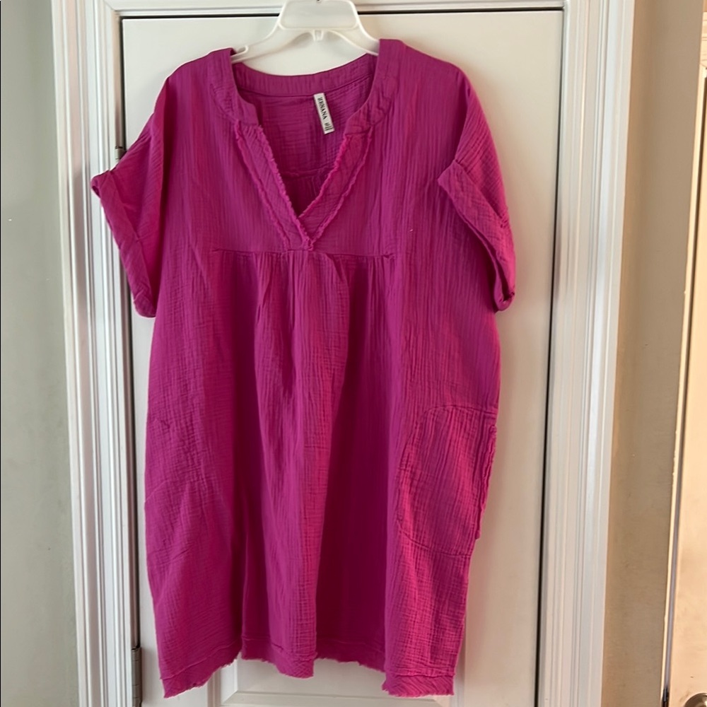 Pink Women's Top
